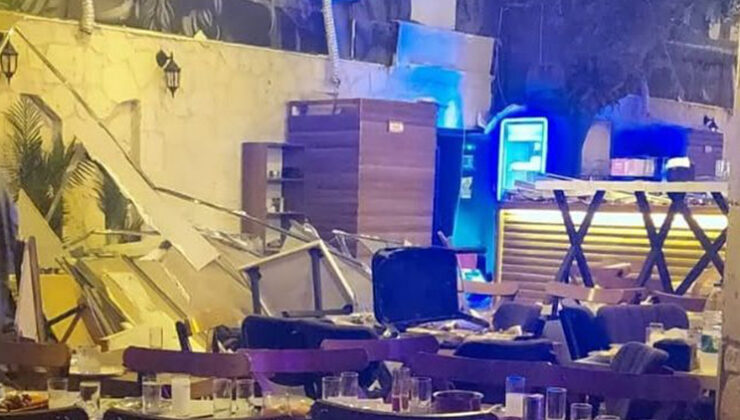 İzmir’de eğlence mekanının tavanı çöktü: 6 yaralı