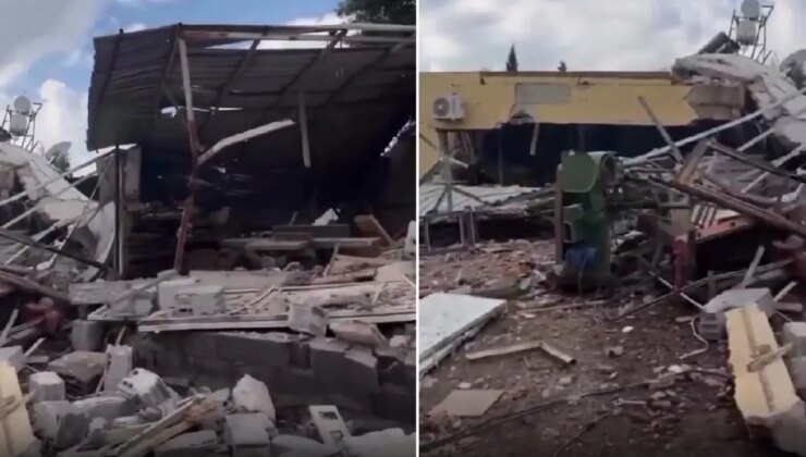 İzmir’de korkutan patlama! 2 katlı bina yıkıldı, ekipler olay yerinde