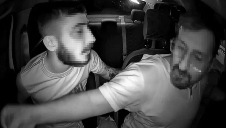 İzmir’de taksiciye darp kamerada: 1 tutuklama