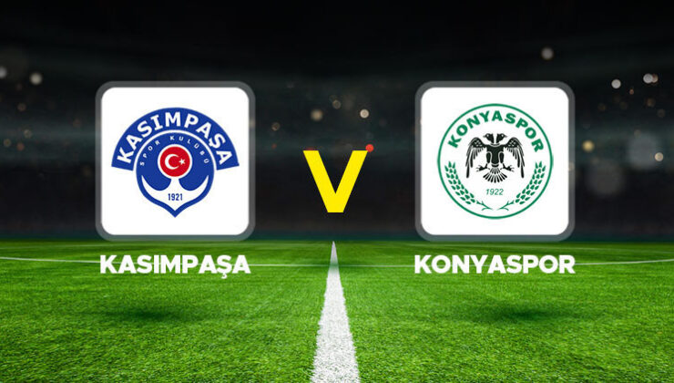 Kasımpaşa – Konyaspor maçı ne zaman, hangi kanalda, saat kaçta? İlk 11’ler belli oldu