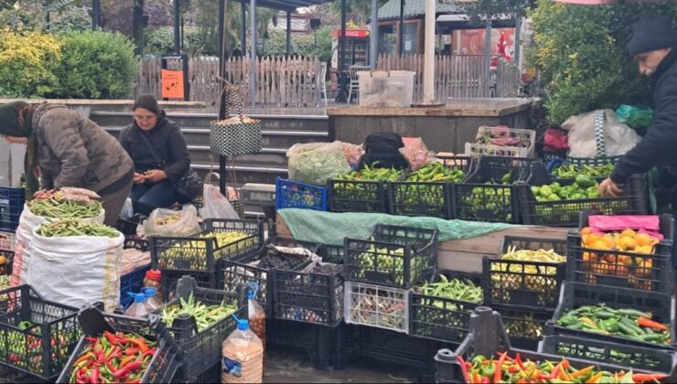 Kışlık sebzeler tezgahta, vatandaş yoklukta