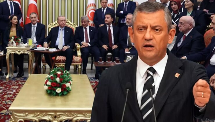 Meclis resepsiyonundaki fotoğrafa Özgür Özel’den ilk yorum
