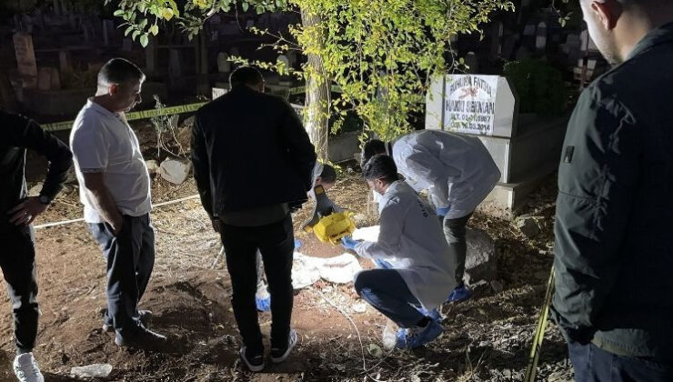 Mezarlıkta bebek cesedi bulundu