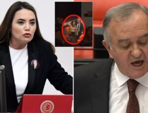 MHP’li vekilin sözlerine kızan Türkeş’in kızı, salonu terk etti