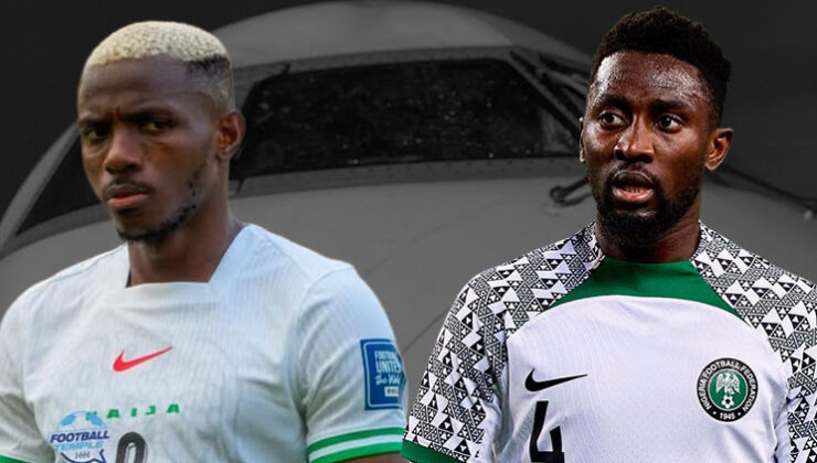 Osimhen ve Ndidi’li Nijerya Milli Takımı’nda korkutan uçuş: Uçağın ön camı havada çatladı!