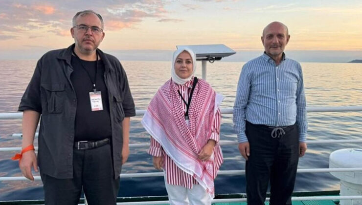 Özgürlük Filosu’nda alıkonulan 3 Türk milletvekili yurda döndü