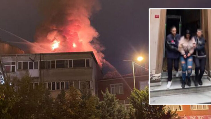 Sevgilisi iş yerine almadı… Genç kadın binayı kundakladı!