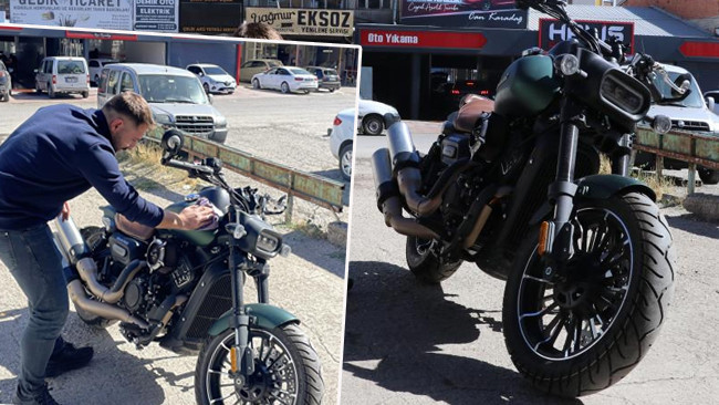 Sıfır kilometre motosiklet aldı, başına gelmeyen kalmadı! ‘3 ayın içerisinde en fazla 4 gün binebildim’