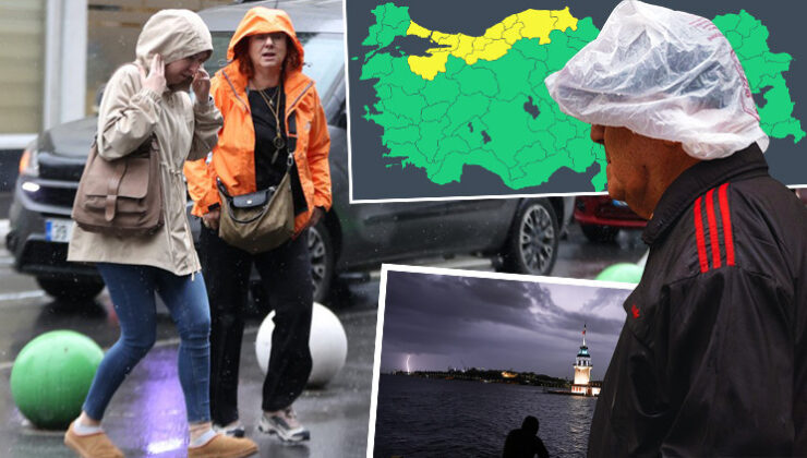Son dakika! Hafta sonu hava nasıl olacak? Meteoroloji’den İstanbul için yeni uyarı! 12 kentte sarı kodlu alarm