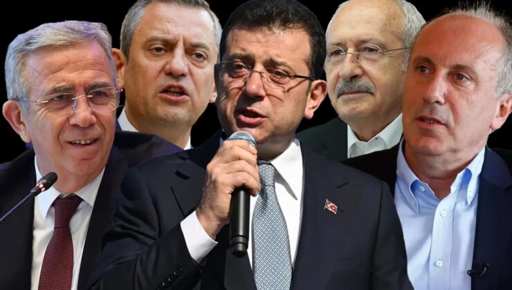 Son seçim anketinde çarpıcı sonuç! Listede Kılıçdaroğlu ve İnce de yer aldı