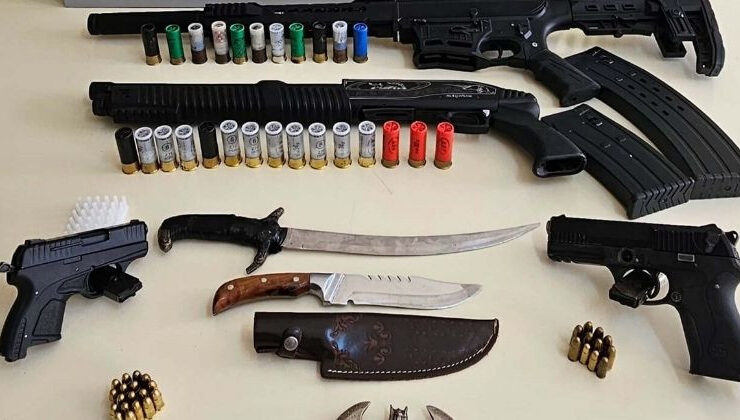 Sosyal medyada silah paylaşımına 6 gözaltı