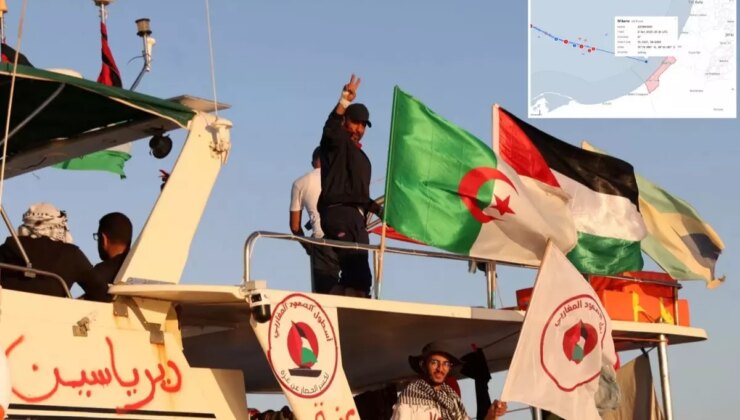 Sumud Filosu gemilerinden Mikeno, Gazze karasularına ulaştı