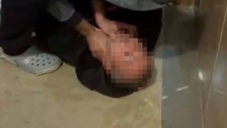 Tacizciyi dövüp polise teslim ettiler!