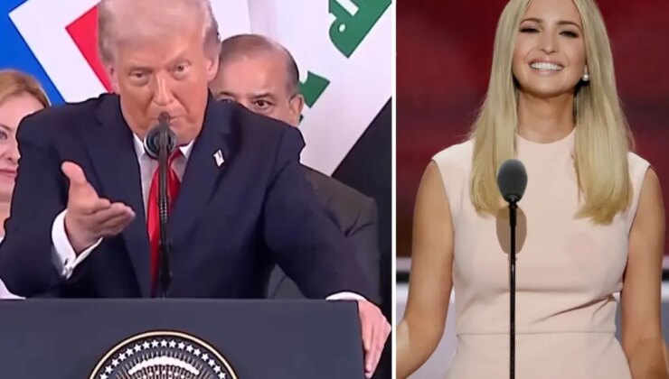Trump’tan tarihi zirvede kızına unutamayacağı jest! Liderler alkışlamak zorunda kaldı