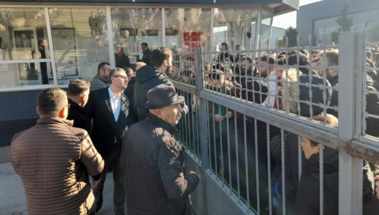 Türkiye'nin sanayi devinin fabrikasında üretim durdu