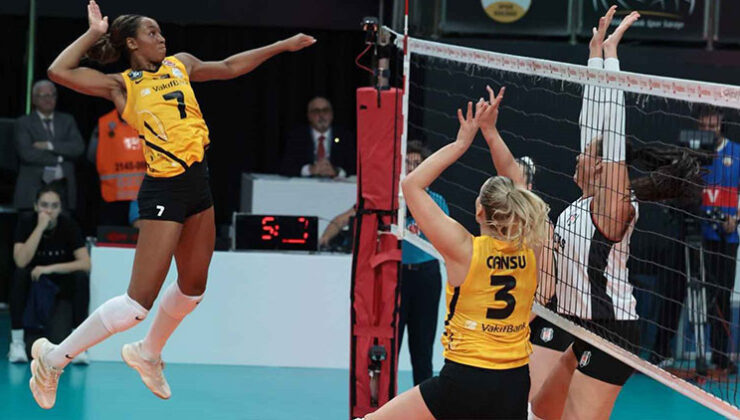 Vakıfbank 0-3 Beşiktaş maç sonucu (Voleybol Vodafone Sultanlar Ligi)