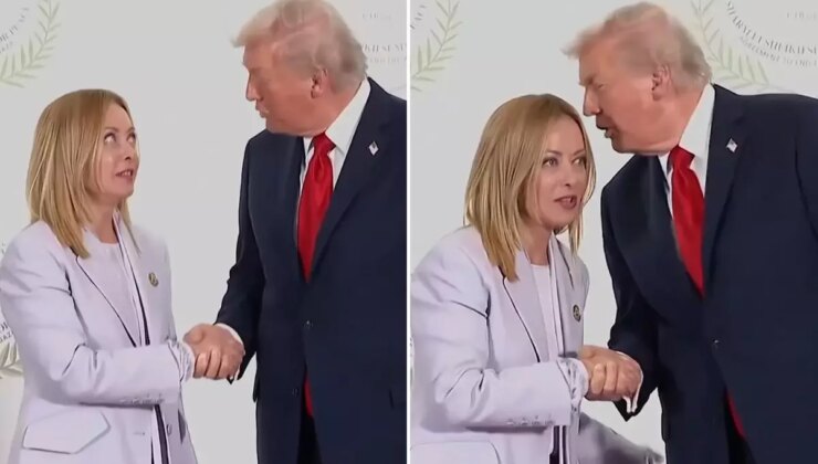 Zirvede detay bitmiyor! Meloni’nin mimikleri yine gündem