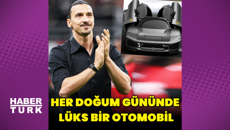 Zlatan Ibrahimovic’ten her doğum gününde lüks bir otomobil