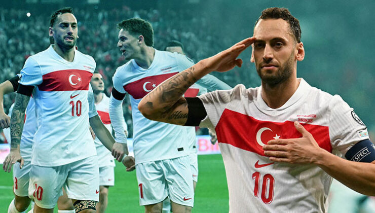 A Milli Takım’da Hakan Çalhanoğlu’ndan çifte rekor: Adım adım zirveye!