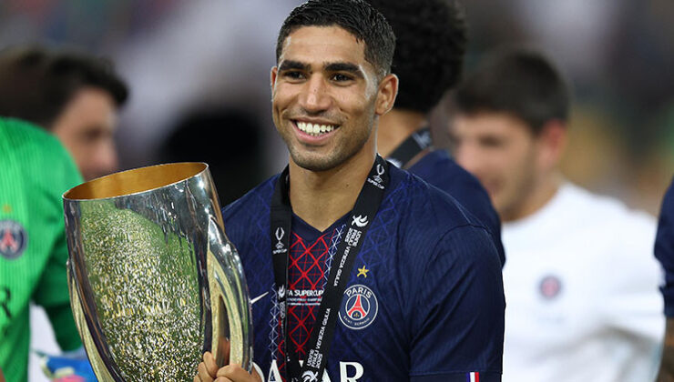 Afrika’da yılın en iyi oyuncusu ödülü Achraf Hakimi’nin!