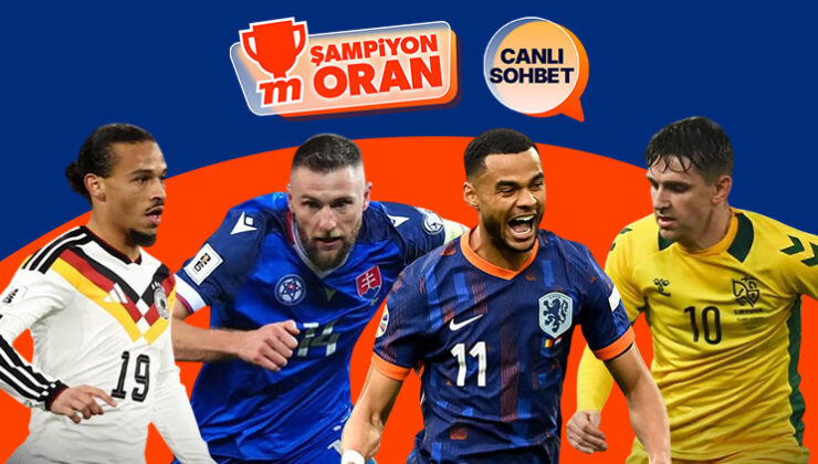 Almanya ve Hollanda, Dünya Kupası Elemeleri’nde sahnede! Kritik maçların heyecanı canlı sohbet ve Şampiyon Oranlar ile Misli’de