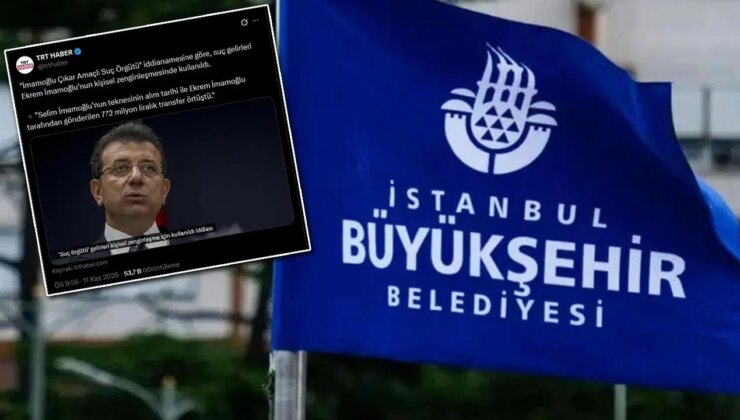 Anadolu Ajansı’nın ‘İBB iddianamesi’ haberinde 1000 katlık hata: TRT, yanlış tweeti uzun süre silmedi!