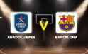 Anadolu Efes – Barcelona maçı ne zaman, saat kaçta, hangi kanalda? THY EuroLeague 12. hafta!