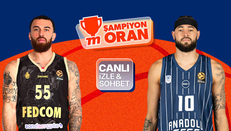 Anadolu Efes, EuroLeague’de Monaco deplasmanında! Maçın heyecanı canlı yayın, canlı sohbet ve Şampiyon Oranlar ile Misli’de