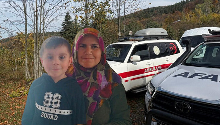 Anne ve küçük çocuğunu arama çalışmaları 7. gününde