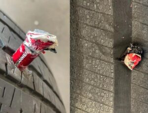 Araç sahipleri dikkat: Yeni bela lastikleri parçalıyor, sakın üzerinden geçmeyin