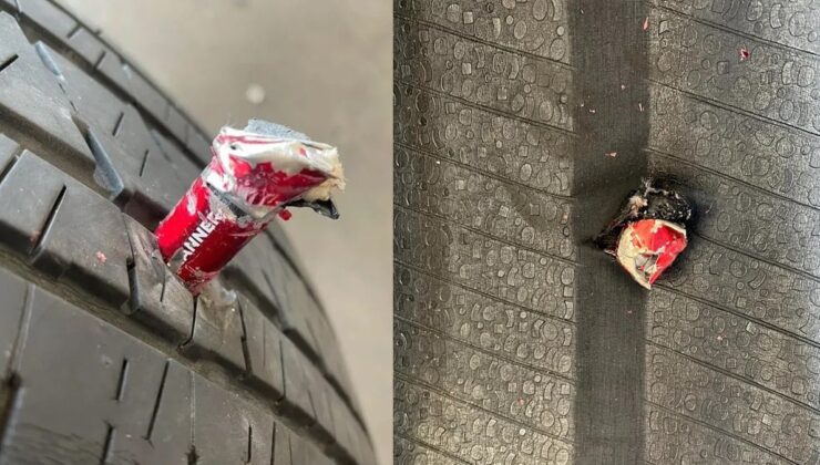 Araç sahipleri dikkat: Yeni bela lastikleri parçalıyor, sakın üzerinden geçmeyin