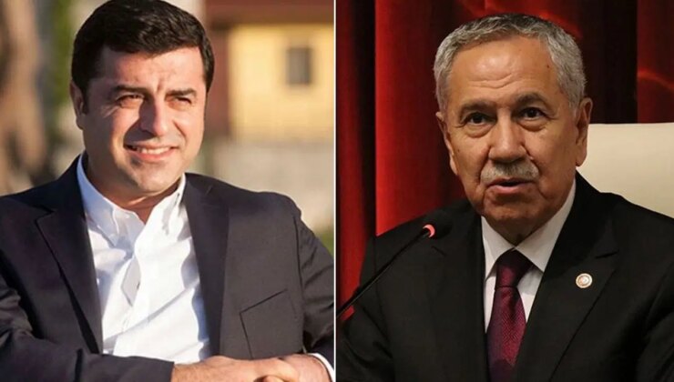 Arınç’tan Demirtaş’a ‘çarpıtma’ yanıtı: ‘Anlayacak kadar siyasi tecrübem var, onlar için çok üzgünüm’
