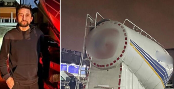 Arızayı gidermek istedi… Silobas tankıyla trajik son!