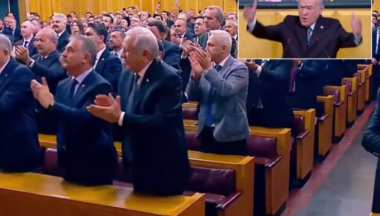 Bahçeli kürsüden İmralı ziyaretini sordu, salonda alkış koptu