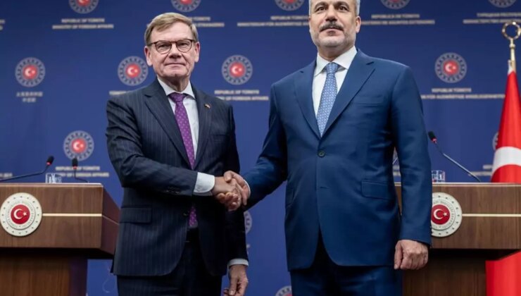 Bakan Fidan ile kamera karşısına geçen Alman Bakan’dan çarpıcı Türkiye mesajı