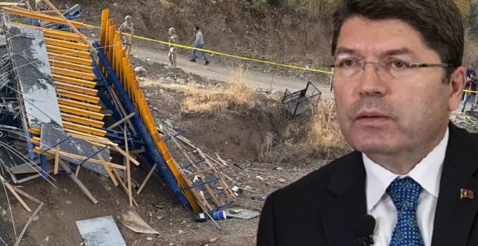 Bakan Tunç’tan 4 işçiye mezar olan inşaattaki çökmeye ilişkin açıklama