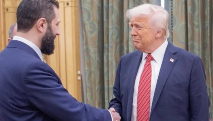 Beyaz Saray’da bir ilk! Donald Trump ile Suriye lideri Şara bir araya geldi