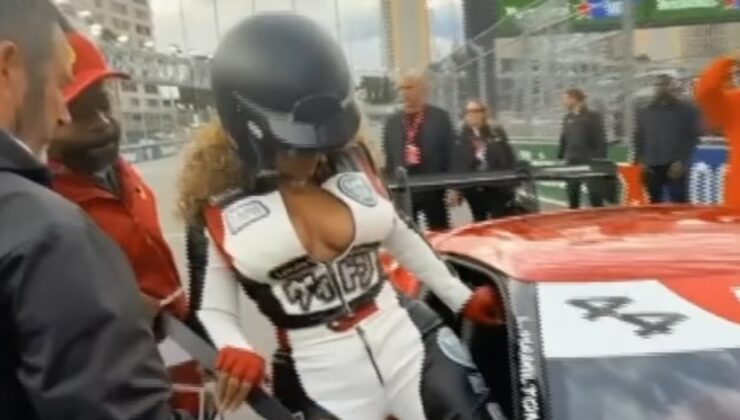 Beyonce ve Jay-Z F1 Las Vegas yarışında