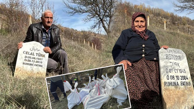 Bolu’da mezarlar taşınıyor! Köy sakinleri gözyaşlarına boğuldu: ‘Çıkartılırken çok duygulandım’