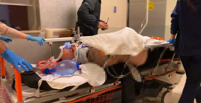 Bursa’da otomobille çarpışan skuterin sürücüsü ağır yaralandı