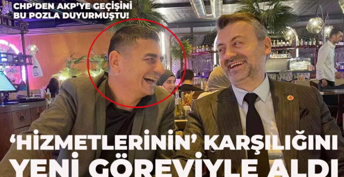 CHP’den istifa eden Saki Teker Bayrampaşa Belediye Başkan Yardımcısı yapıldı