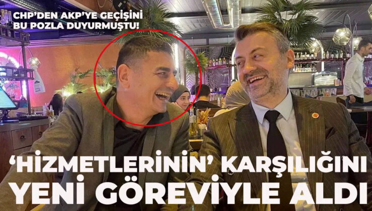 CHP’den istifa eden Saki Teker Bayrampaşa Belediye Başkan Yardımcısı yapıldı