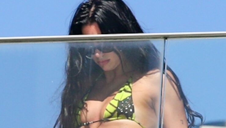 Dua Lipa konser için gittiği Brezilya’da bikinili görüntülendi