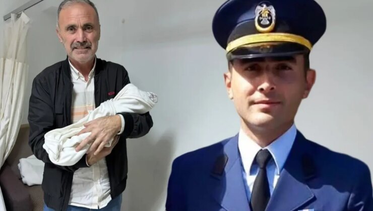 Düşen uçakta şehit olan astsubayın bebeği dünyaya geldi! Kızına istediği isim verildi