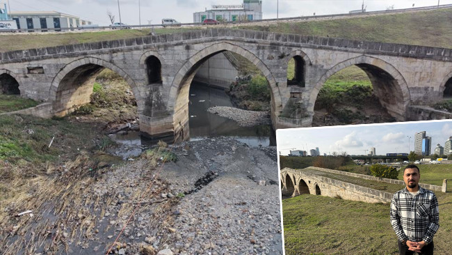 E-5’in yanında çukura terk edildi: En büyük gözü 8,8 metre uzunluğunda