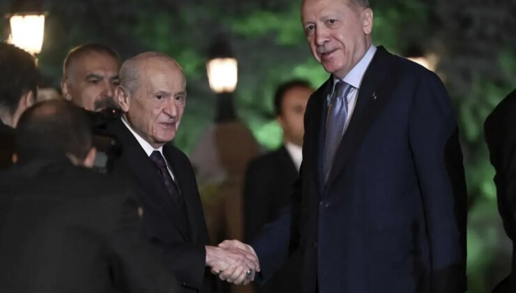 Erdoğan ile Bahçeli görüşme gerçekleştirdi