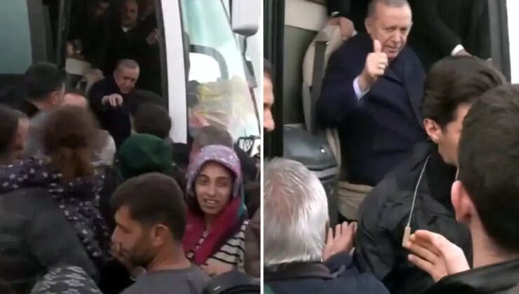 Erdoğan, yanına çağırdığı adama tek bir soru sordu