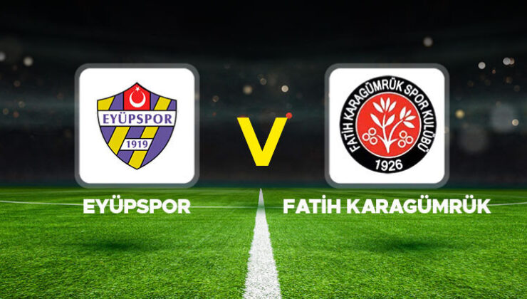 Eyüpspor – Fatih Karagümrük maçı ne zaman, saat kaçta, hangi kanalda? Eyüpspor – Fatih Karagümrük Süper Lig 13. hafta maçı canlı yayın bilgisi…