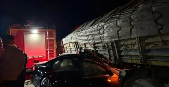 Feci kaza! 2 kişi hayatını kaybetti