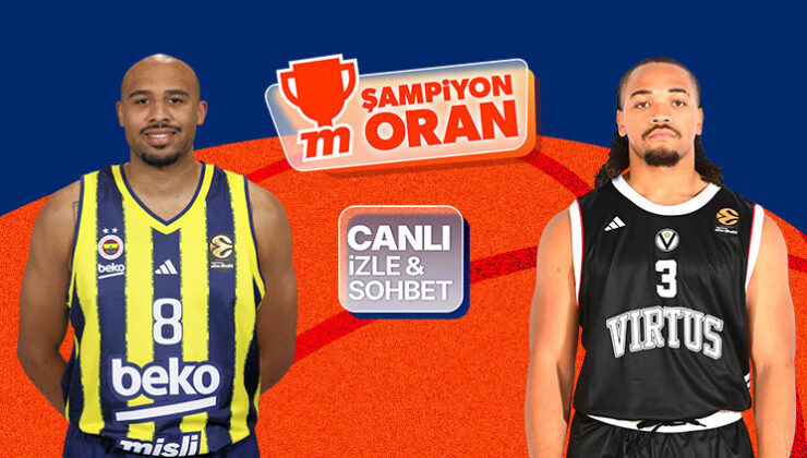 Fenerbahçe, EuroLeague’de Virtus Bologna’yı konuk ediyor! Maçın heyecanı canlı yayın, canlı sohbet ve Şampiyon Oranlar ile Misli’de